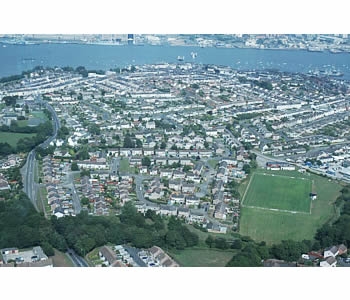 Photo Gallery Image - Aerial view of Torpoint