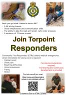 Have you got what it takes to save a life? - Join Torpoint Responders