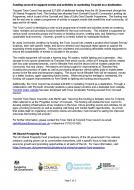 Funding secured to support events and activities in marketing Torpoint as a destination